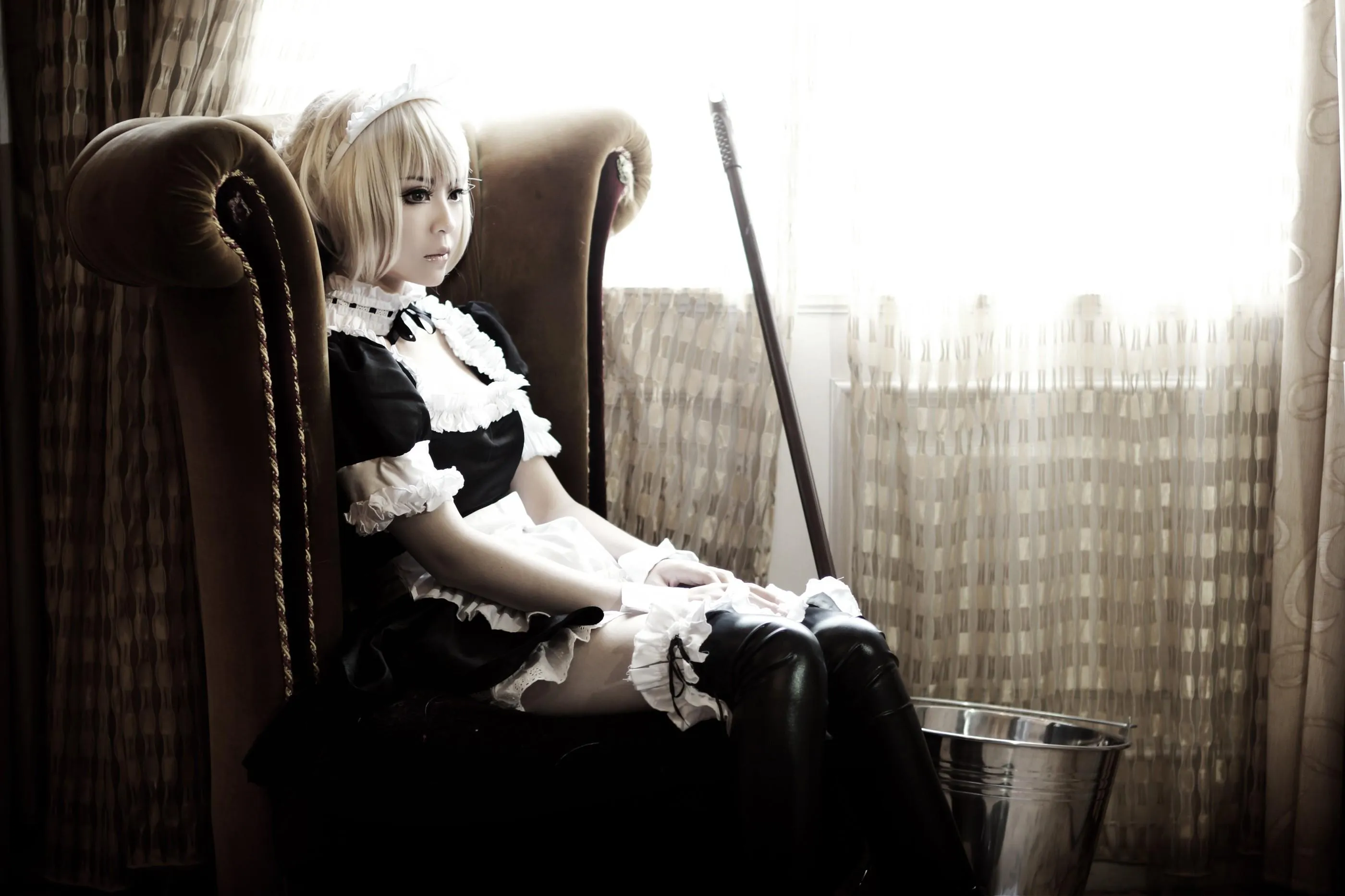 半半子 – NO.02 saber [45P]插图1